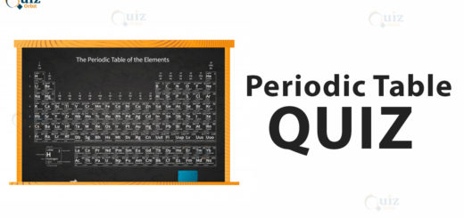 Quiz on Periodic Table