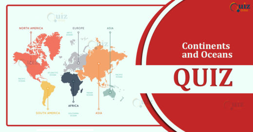 Continents and oceans quiz