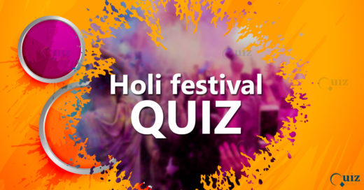 Holi festival quiz