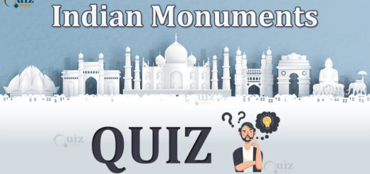 Indian monuments quiz