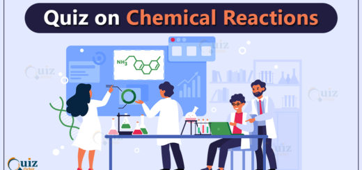 Quiz on Chemical Reactions