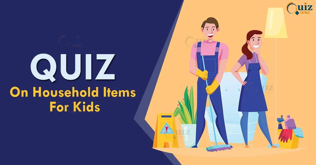quiz on household items for kids